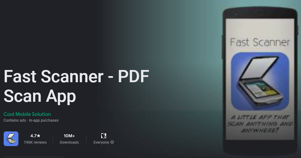 Fast Scanner PDF Scan App
